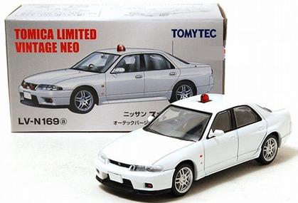 Nissan Skyline GT-R Autech 1998 "Police Patrol" TomyTec 1:64
