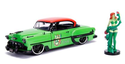 Chevrolet Bel Air 1953 with Poison Ivy Figure DC Comics Bombshells