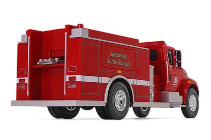International DuraStar Fire Truck with Lights and Sounds "Speedway"