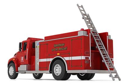 International DuraStar Fire Truck with Lights and Sounds "Speedway"