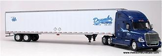 Freightliner Cascadia High Roof with Dry Goods Trailer "Drumbo Transport"