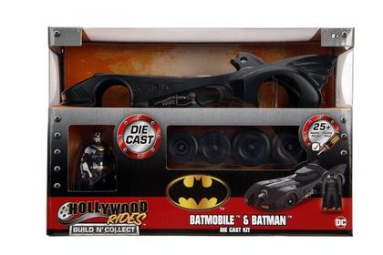 Batmobile with Batman Figure "Model-Kit Build n Collect" Hollywood rides