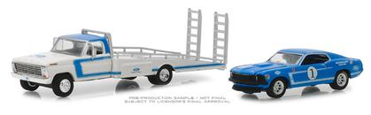 1969 F-350 Ramp Truck with 1969 Ford Mustang Boss 302 "Heavy Duty Trucks Series 15"