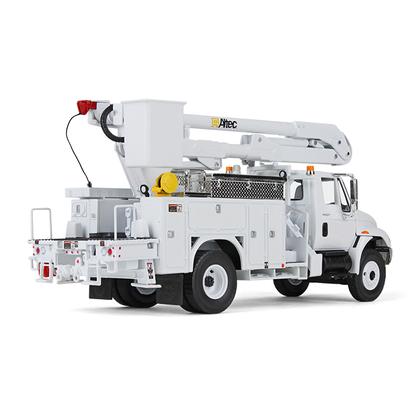 International DuraStar with Utility Bucket Body