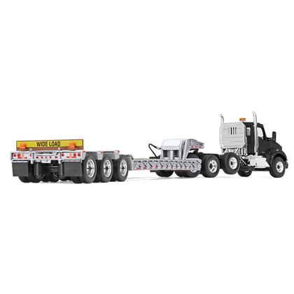 Kenworth T880 with Tri-Axle Lowboy Trailer