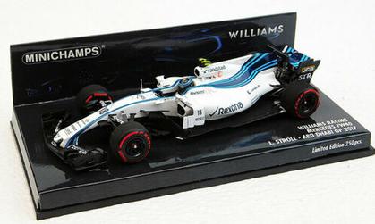 Williams F1 Martini Racing 2017 Abu Dhabi GP Stroll