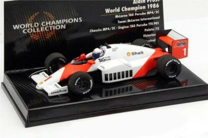 ALAIN PROST 1986 WORLD CHAMPION McLaren TAG MP4/2C