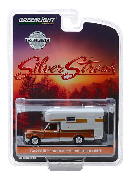 Chevrolet C-10 Cheyenne 1970 with Silver Streak Camper