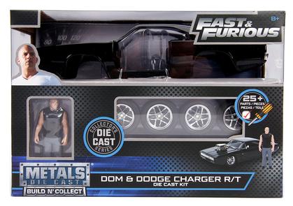 Dodge Charger 1970 "Fast and Furious" with Figure (Model kit)