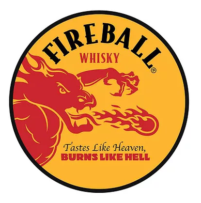 Enseigne "Bouton" Fireball 15"