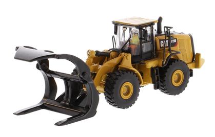 Caterpillar 972M Wheel Loader with Log Fork - High Line Series