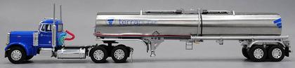 Peterbilt 379 white tank trailer "Terrapure Environmental"