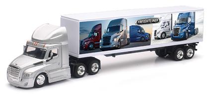 Freightliner Cascadia Tractor with Dry Van Trailer