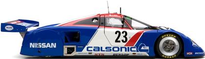 Nissan R89C 1989 Le Mans 24 Hours, driven by Hasemi/Hoshino/Suzuki Works Nissan "Calsonic