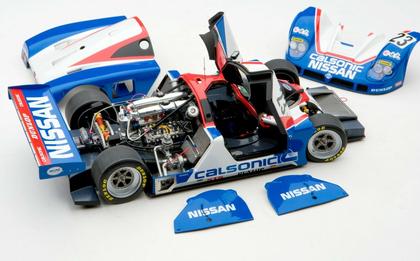 Nissan R89C 1989 Le Mans 24 Hours, driven by Hasemi/Hoshino/Suzuki Works Nissan "Calsonic
