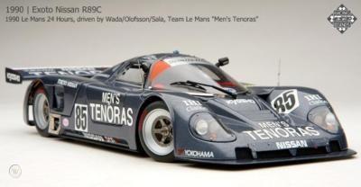 NISSAN R89C 1990 Le Mans 24 Hours, driven by Wada/Olofsson/Sala, Team Le Mans "Men&