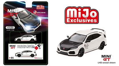 HONDA CIVIC TYPE R FK8 CHAMPIONSHIP WHITE WITH CARBON KIT & TE37