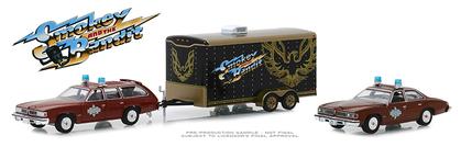 Pontiac LeMans Safari 1977 & Pontiac LeMans 1977 Sheriff Enclosed Car Hauler "Buford T. Justice&