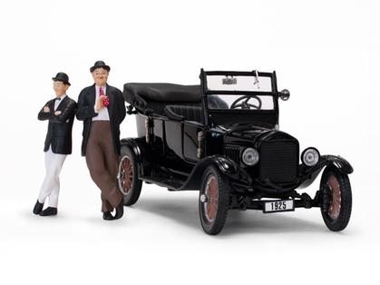 Ford Model T 1925 "Laurel et Hardy" (Avec Figurines)