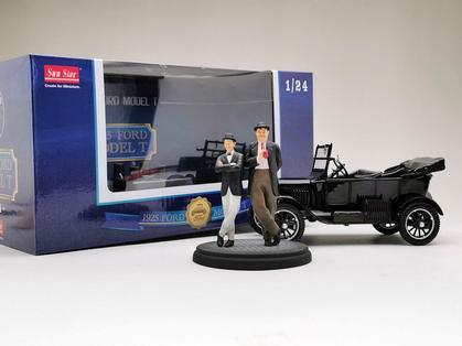 Ford Model T 1925 "Laurel et Hardy" (Avec Figurines)