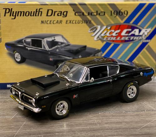 Plymouth Barracuda 1969 Drag Car *Nice Car Collection*