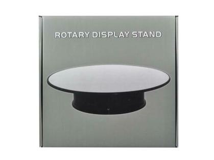 Table tournante 10" Pour 1/18 1/24 1/64 1/43 Model Cars With Mirror Top