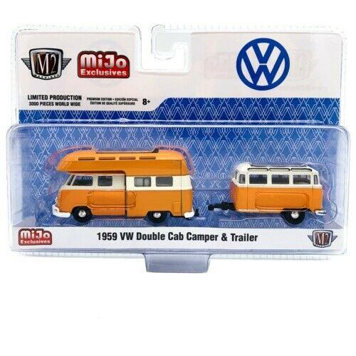 1959 VOLKSWAGEN DOUBLE CAB CAMPER & TRAILER
