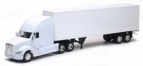 Kenworth T700 Long Hauler With Dry Van Trailer