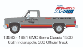 GMC Sierra Classic 1500 1981 "65th Indy 500"