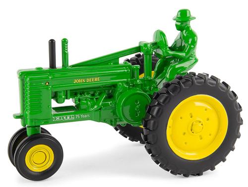 John Deere Model A with Man "ERTL 75th Anniversary"