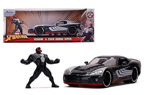 Dodge Viper 2008 "Spider-Man" with Venom Figure