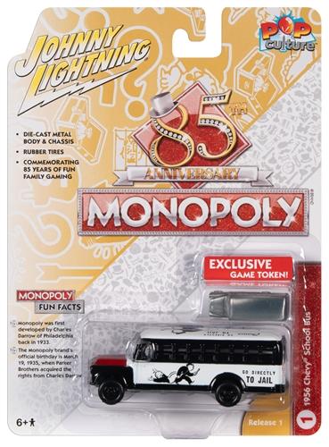 Chevrolet School Bus & Token "Monopoly"