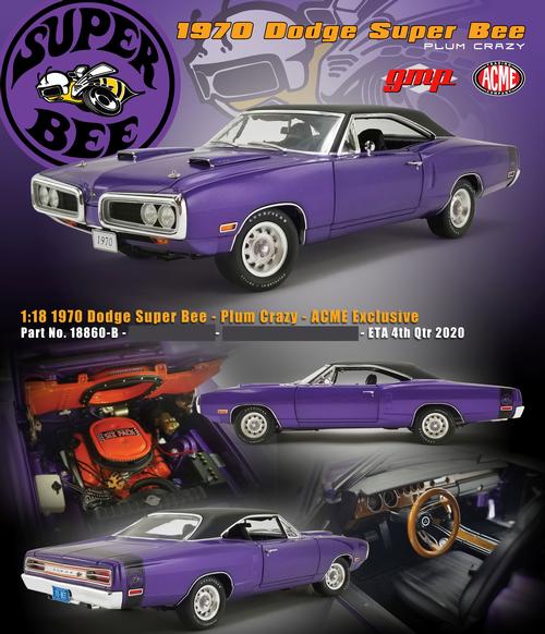 Dodge Super Bee 1970 "ACME Edition" *Voir Note-See Note