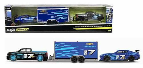 Team Hauler A 2004 Chevy Silverado w/ 2016 Chevy Camaro in Box