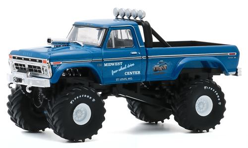 1974 Ford F-250 Monster Truck with 48-inch Tires - "Midwest Four Wheel Drive & Performance Center"