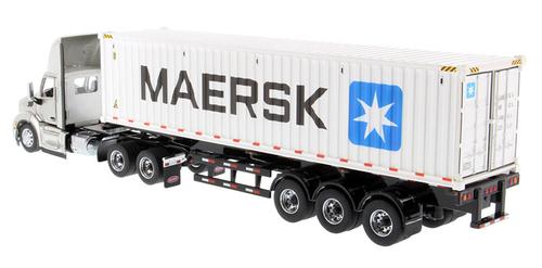 Peterbilt 579 Day Cab Tractor with Maersk 40&
