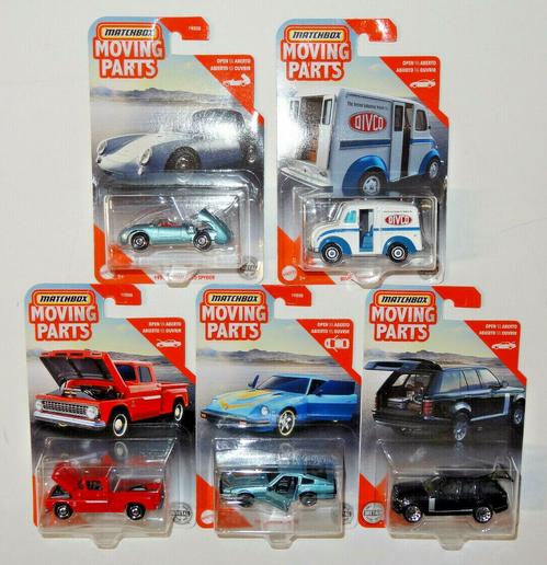 MATCHBOX 2020 MOVING PARTS (Articulated) "G" CASE