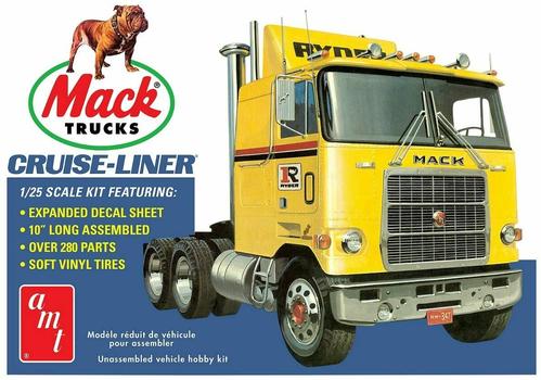 Mack Cruise-Liner Semi Tractor Plastic Model Kit