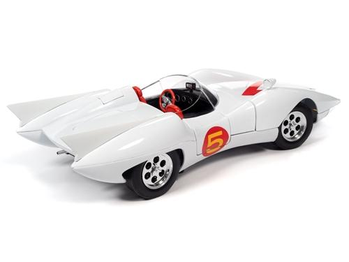 Speed Racer Mach 5 w/Chim-Chim and Speed Racer Figures