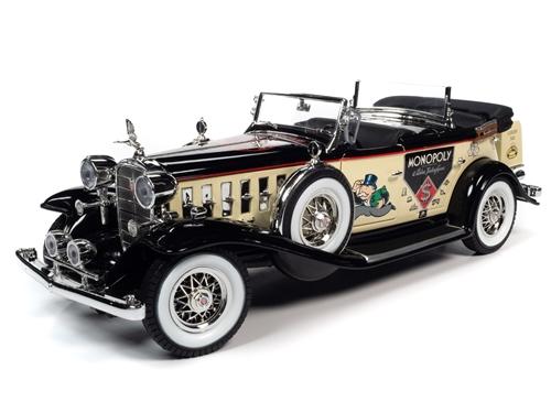 1932 Cadillac V16 Sport Phaeton Mr. Monopoly Car & Figure