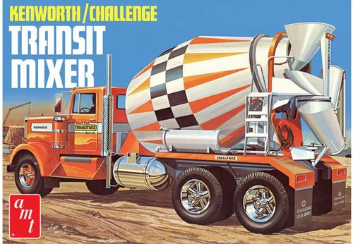 KENWORTH CHALLENGE CEMENT MIXER TRUCK kit 1:25