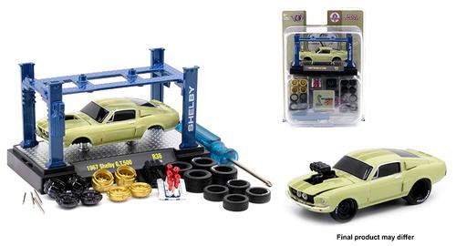 M2 Model Kit Release 36 - 1967 Shelby GT 500 in Green Metallic