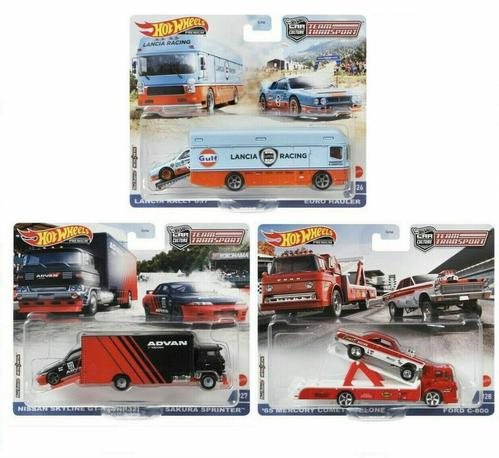 1:64 CAR CULTURE TEAM TRANSPORT "K" MODELS Set of 3