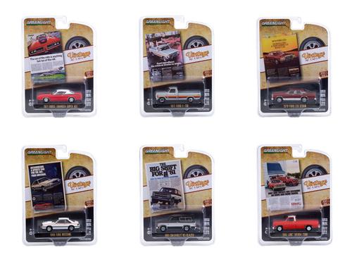 Ensemble Vintage Ad Cars Series 4