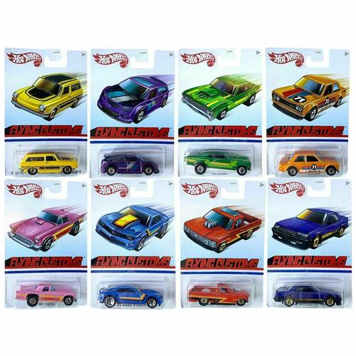 Hot Wheels 2021 Flying Customs Case A SET OF 8 (Case A) 1/64