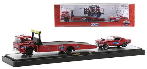 1970 Ford C-600 Truck and 1966 Ford Mustang Gasser "B&M Racing"