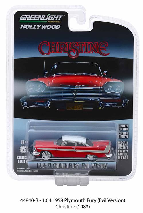 PLYMOUTH FURY 1958 "CHRISTINE" (Evil Version)