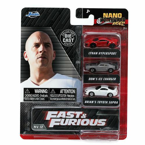 Nano Hollywood Rides: 1.65" Fast and Furious Collector&