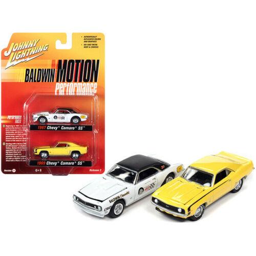 Johnny Lightning 2pack 1969 Chevrolet Camaro SS & 1967 Chevrolet Camaro SS