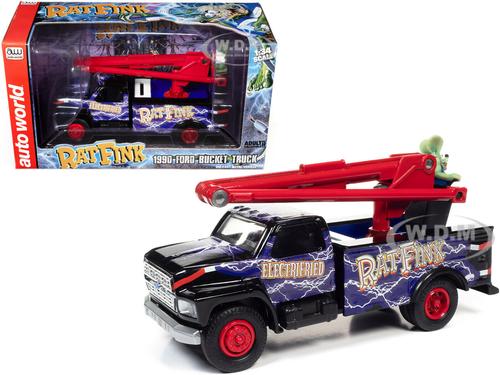 Ford Utility Bucket 1990 with Rat Fink figure 1/34